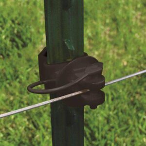 Patriot T-Post Pinlock Insulator Black