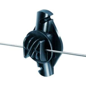 Speedrite Wood Post Claw Insulator, Black